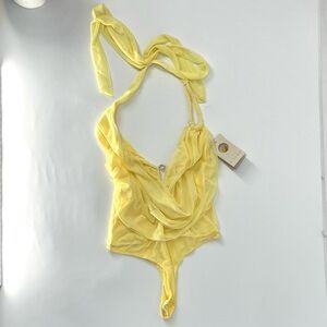 Court NWT mesh body suit women’s small